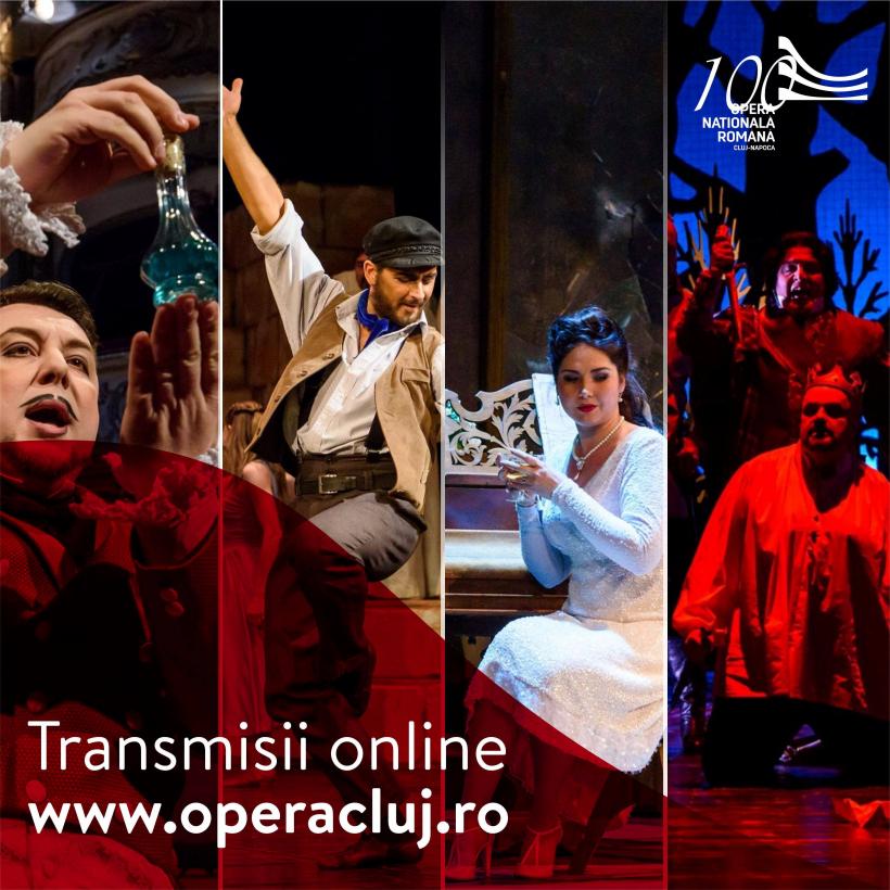 Invitație de la Cluj: Ne vedem la Operă, online!
