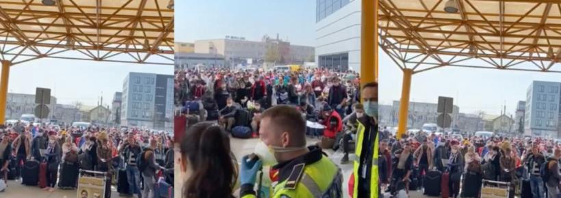 Dosar penal în cazul miilor de români aduși la Aeroportul din Cluj 