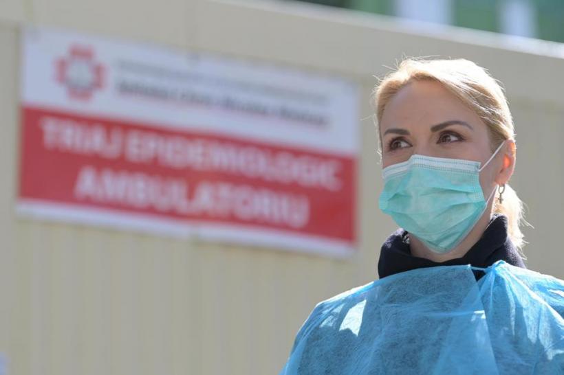 Gabriela Firea: Testele sunt vitale. Noi am lansat o comandă de 6.000 de teste pentru cadrele medicale din București