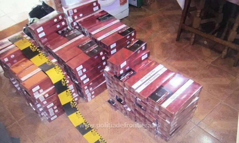 10 milioane de țigarete de contrabandă capturate de la începutul stării de urgență