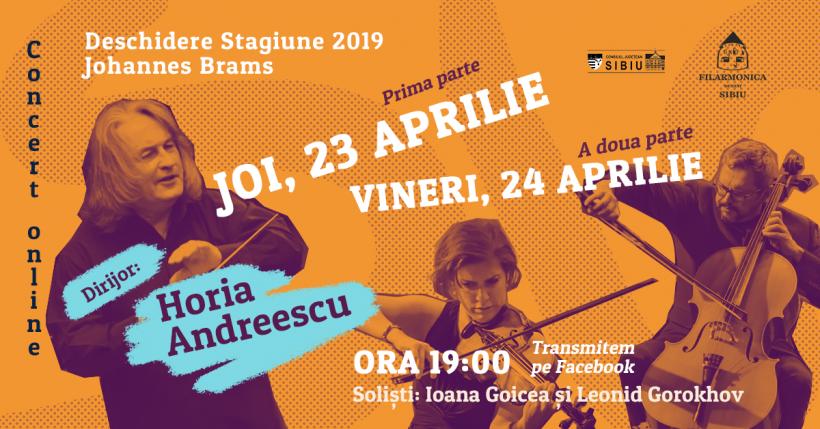 Stagiunea online a Filarmonicii Sibiu  Concertul de deschidere a Stagiunii ”Beethovenescu” transmis online