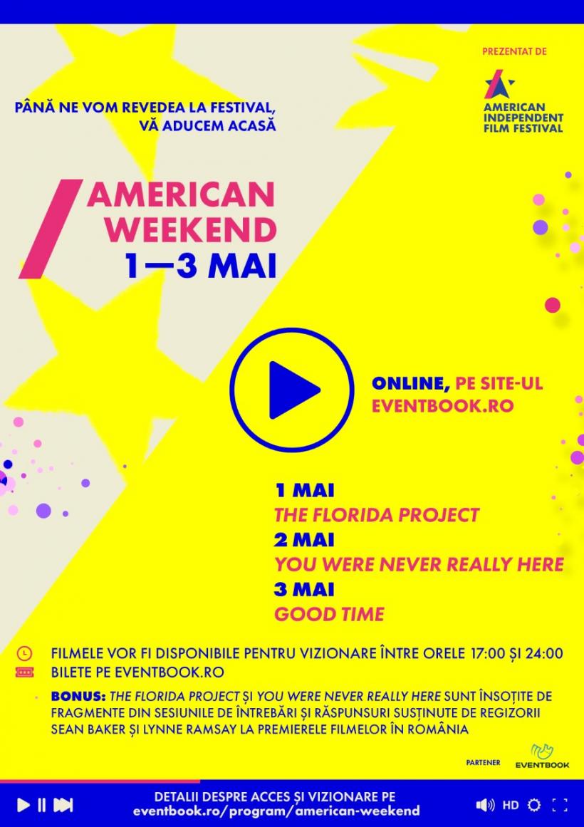 Au fost aleși finaliștii concursului Write a Screenplay for Anamaria Marinca &amp; Vlad Ivanov.  Vezi filme online de 1 Mai în cadrul American Weekend