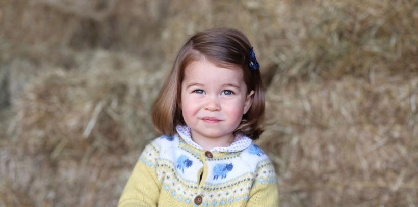 Sărbătoare regală: Charlotte are 5 ani şi e vedeta campaniei dedicate celor afectaţi de epidemie