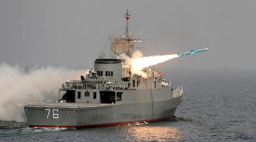 Iranul scufundă propria navă 