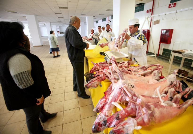 21 de tone de carne infestată cu Salmonella, din Polonia, reținute de ANSVSA