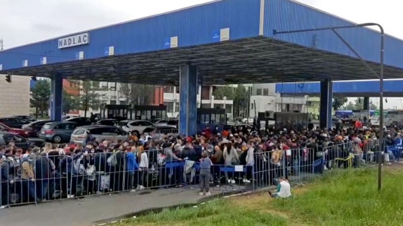 Poliția de Frontieră: Aproximativ 38.500 de persoane au trecut granița României, duminică