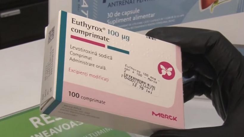 Pacienții români, tratați cu donații: Eutirox (Euthyrox), adus din Spania
