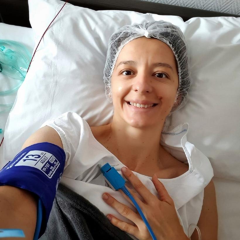 Ana-Maria Brânză s-a operat cu zâmbetul pe buze