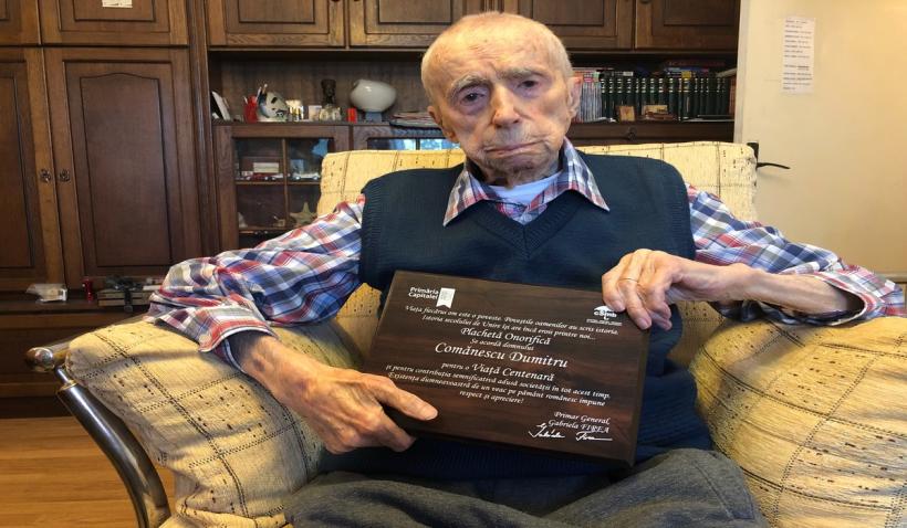 Un bucureștean, în vârstă de 111 ani, cel mai longeviv bărbat al planetei