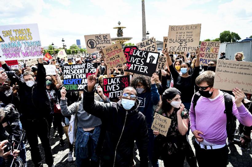 Black Lives Matter adună 10 000 de manifestanți la Bruxelles