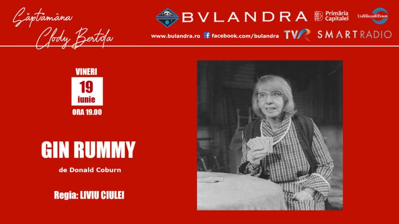 Săptămâna Clody Bertola online la Teatrul „Bulandra”!