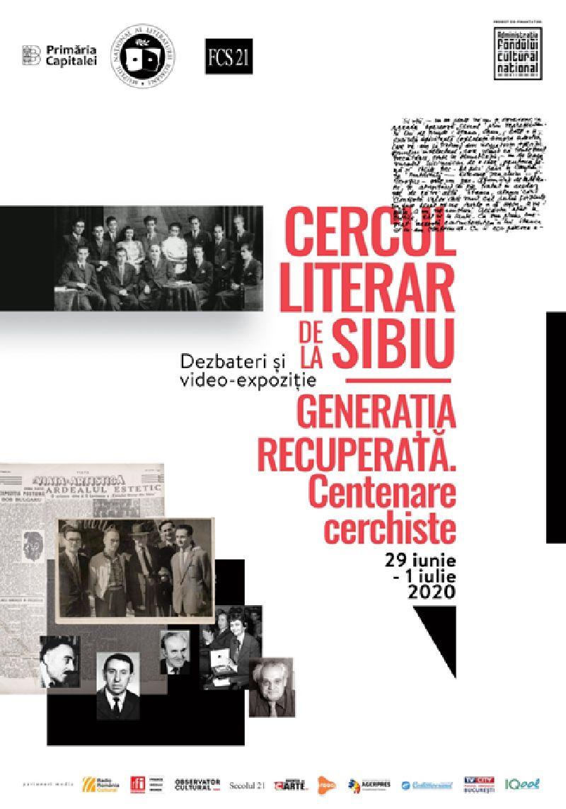 TNRS și FITS salută organizarea evenimentului „Cercul Literar de la Sibiu – Generația recuperată. Centenare cerchiste”