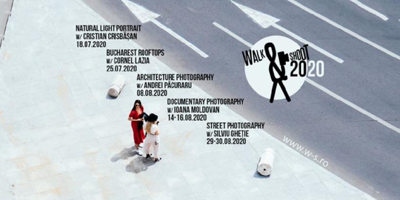 Atelierele Walk &amp; Shoot 2020 –  artă fotografică și explorare urbană