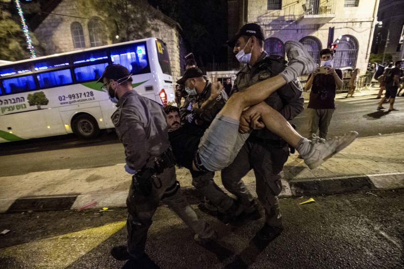Arestări în Israel la protestele antiguvernamentale