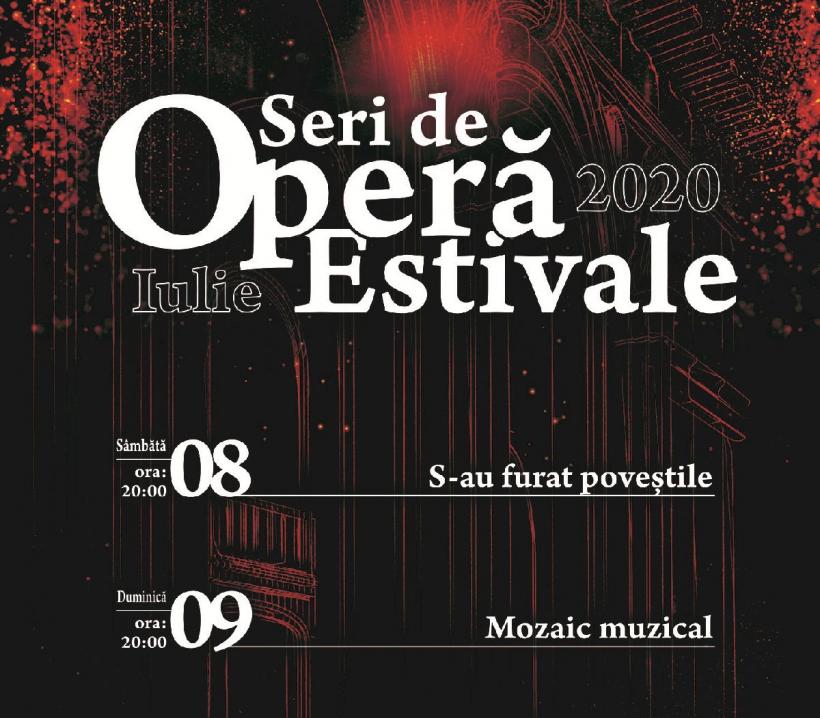 Opera Națională București prezintă în weekend concerte în aer liber pe esplanadă, în cadrul Seri de Operă Estivale