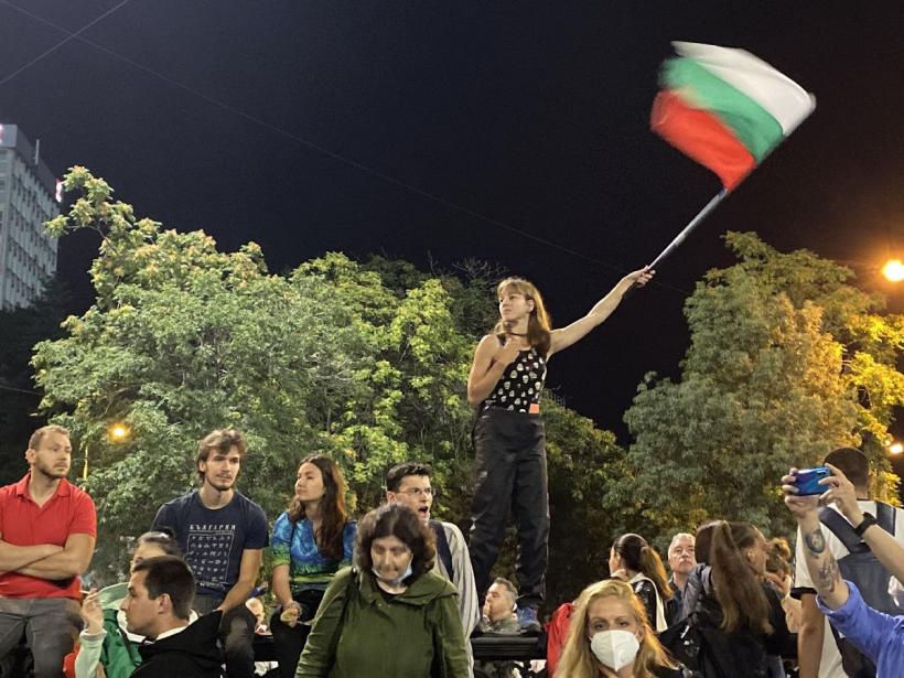 Televiziunea din Sofia,blocată de protestatari