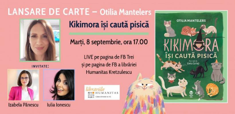 Lansare de carte ”Kikimora își caută pisică”
