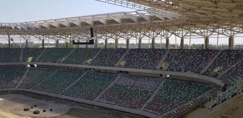 Stadionul Arcul de Triumf este finalizat în proporție de 90%