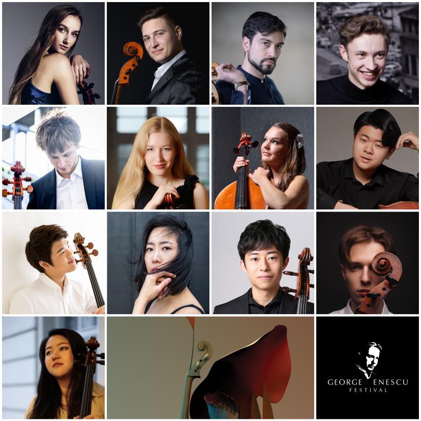 13 tineri violonceliști s-au calificat în Etapa II a Secțiunii de Violoncel din cadrul Concursului Enescu 2020