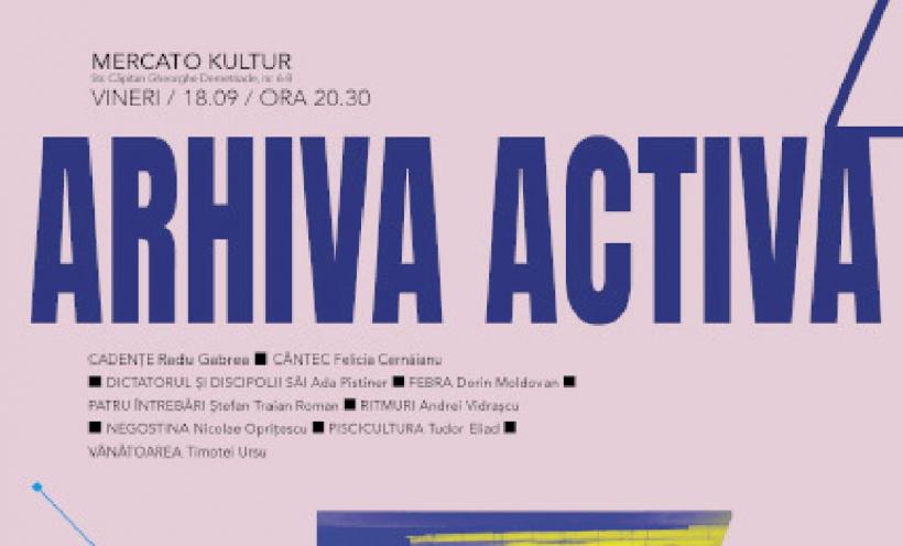 „Arhiva Activă” UNATC - prima proiecție la București