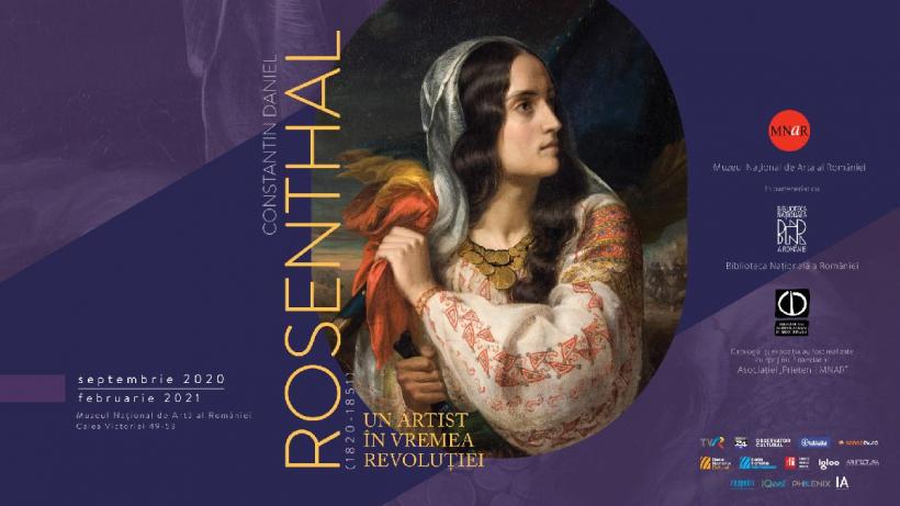 „Constantin Daniel Rosenthal. Un artist în vremea revoluției”.  O nouă expoziție la MNAR