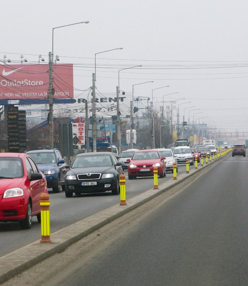 Circulație blocată pe Autostrada București-Pitești