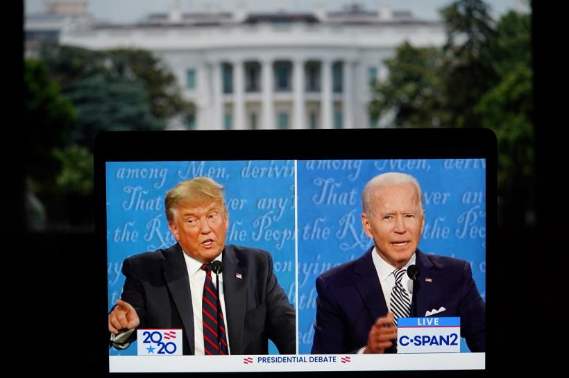 Trump vs Biden, un meci dezolant de insulte