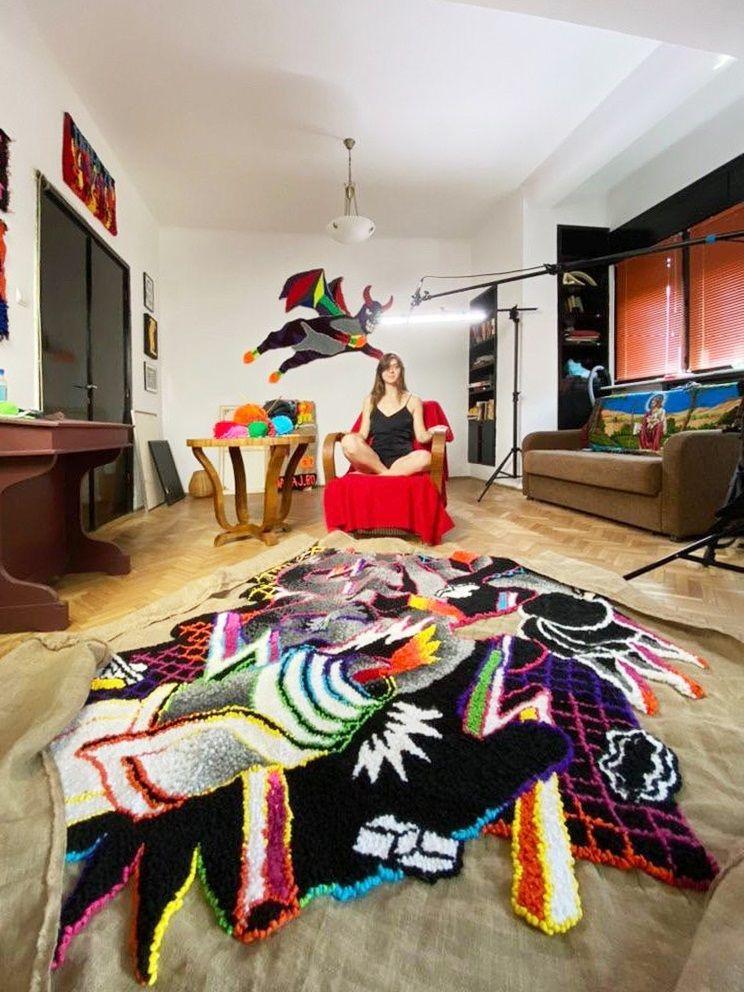 Tradiția se întâlnește cu digitalul în Tapiserie în realitate augmentată – un proiect One Night Gallery 18725580