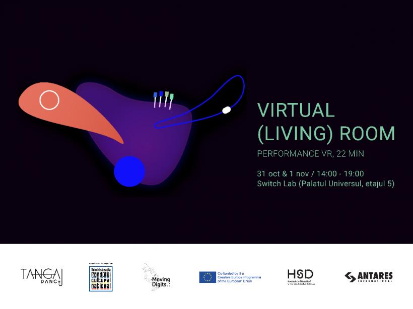 virtual (living) room - un performance VR inedit - și alte experiențe performative, în programul Tangaj Dance din această toamnă