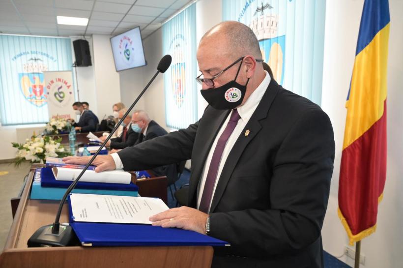 VIDEO. Cristian Popescu Piedone a depus jurământ de învestire în funcția de primar al Sectorului 5