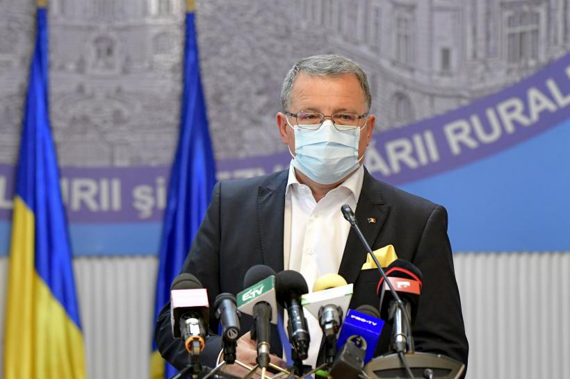 Ministrul Agriculturii, Adrian Oros, infectat cu noul coronavirus