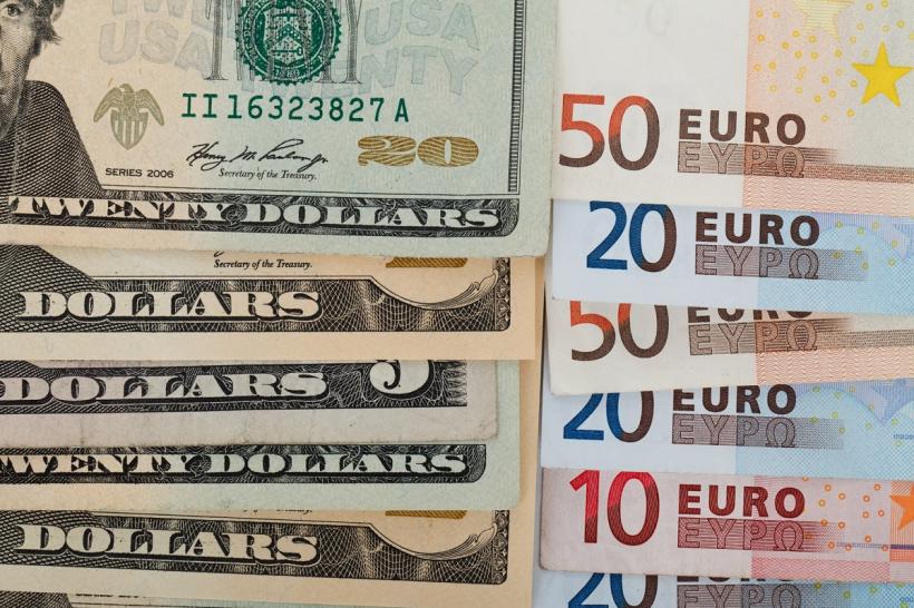 Investiţiile în euro, pe plus, cele în dolari, pe minus