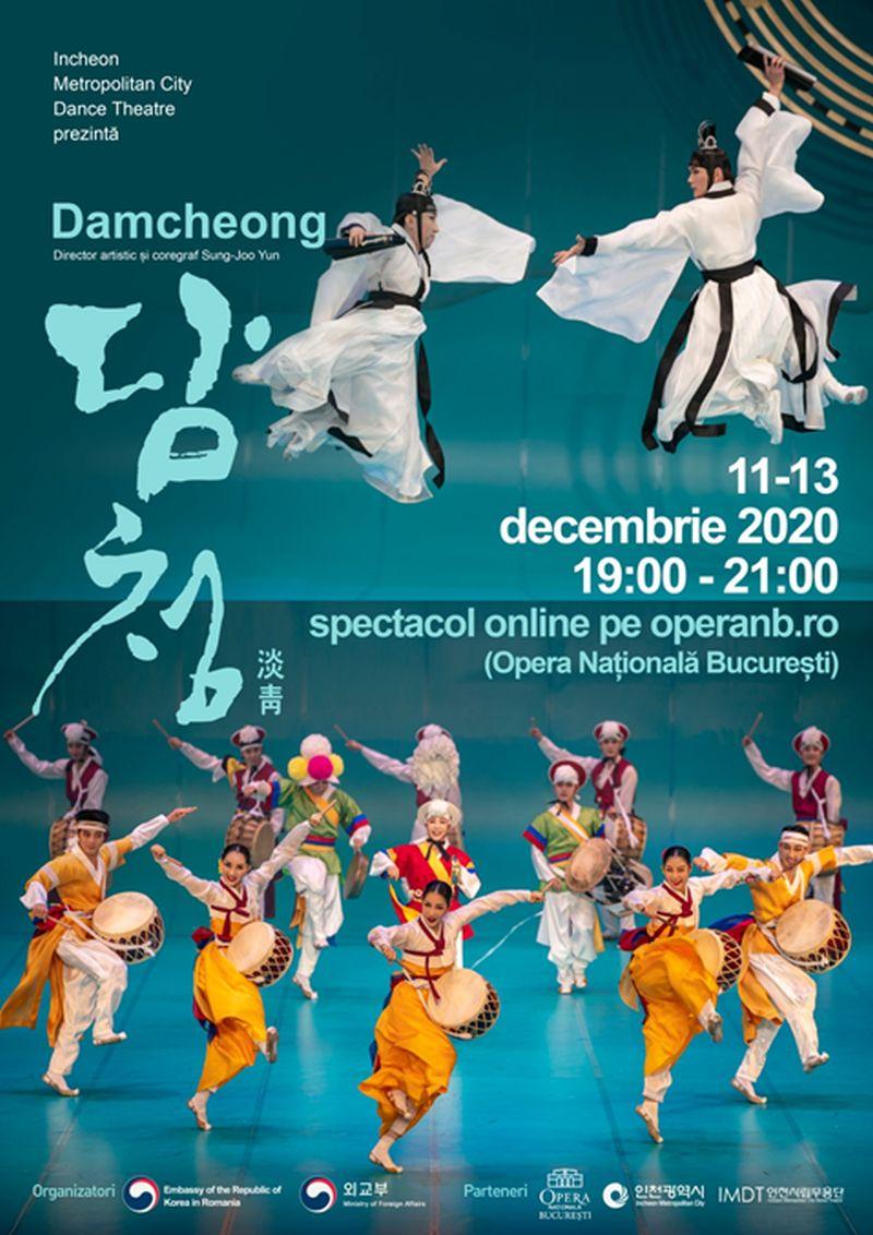 Damcheong, spectacol dedicat aniversării a 30 de ani de relații diplomatice între Republica Coreea și România