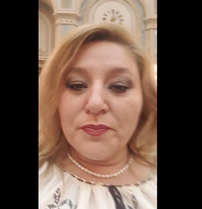 Senatul cere DSP București să comunice dacă Diana Șoșoacă este exceptată de la purtarea măștii