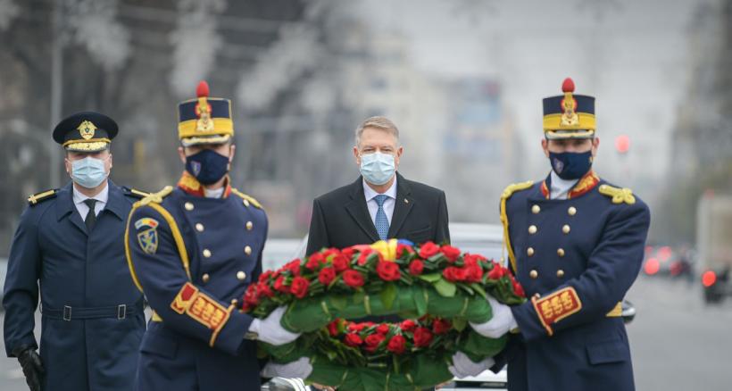 Președintele Klaus Iohannis a fost numit „criminal” în Piața Universității