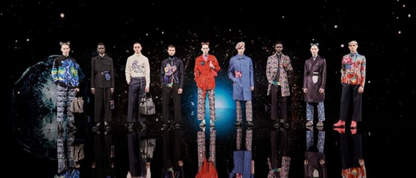 Când Dior colaborează cu Kenny Scharf, moda întâlnește arta
