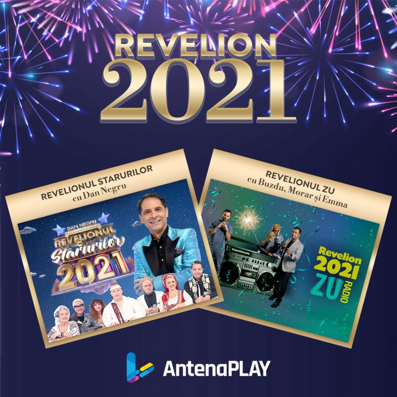 Pe 31 decembrie, ​​​​​​​AntenaPlay le oferă abonaţilor Revelion la alegere