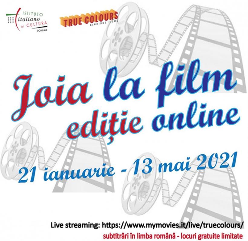Joia la film, o nouă serie de filme prezentate în live streaming, din 21 ianuarie, la Institutul Italian de Cultură de la București