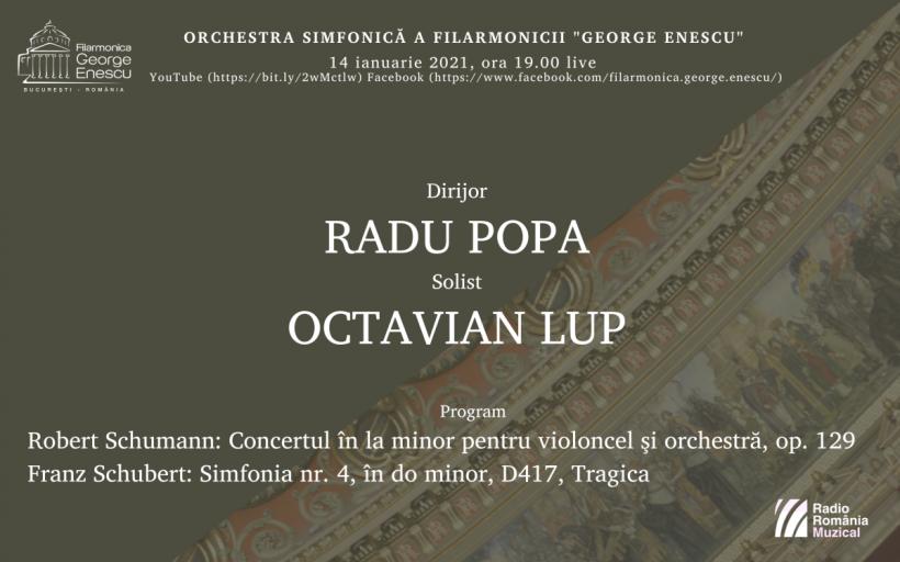 Capodopere romantice live cu orchestra Filarmonicii „George Enescu”