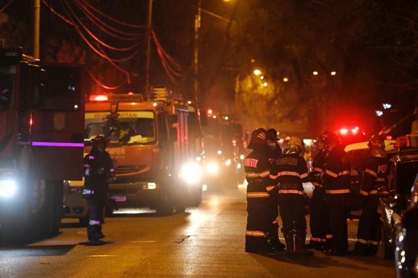 Exclusiv Antena 3. Mărturia unui martor la incendiu de la Matei Balș: „A fost o bubuitură tare de tot, ziceai că e bombă. Am văzut numai fum la parter”
