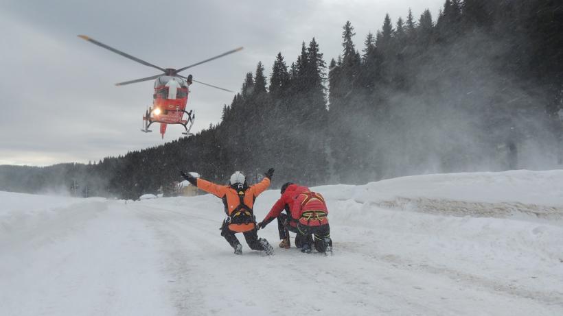 Pericol de accidente pe părtiile de schi din Azuga