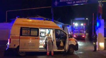 Starea pacienților transferați după incendiul de la „Matei Balș”: Cinci persoane sunt în continuare internate