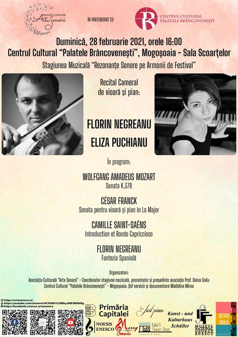 Recital cameral Florin Negreanu &amp; Eliza Puchianu