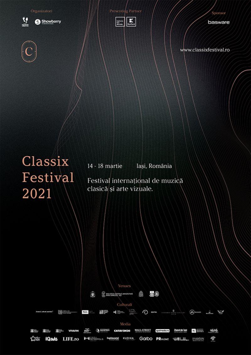 11 artiști din 5 țări prezenți la Classix Festival 2021