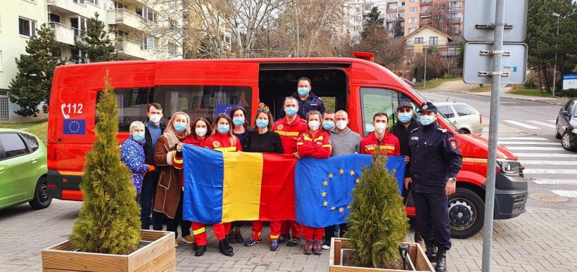 Misiunea medicilor români pentru sprijinirea cadrelor medicale din Slovacia a ajuns la final