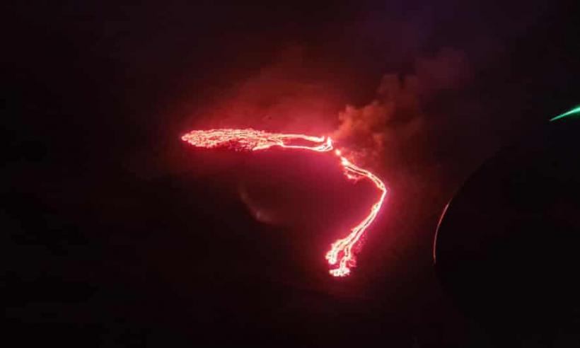 Erupția vulcanului Fagradalsfjall scade în intensitate