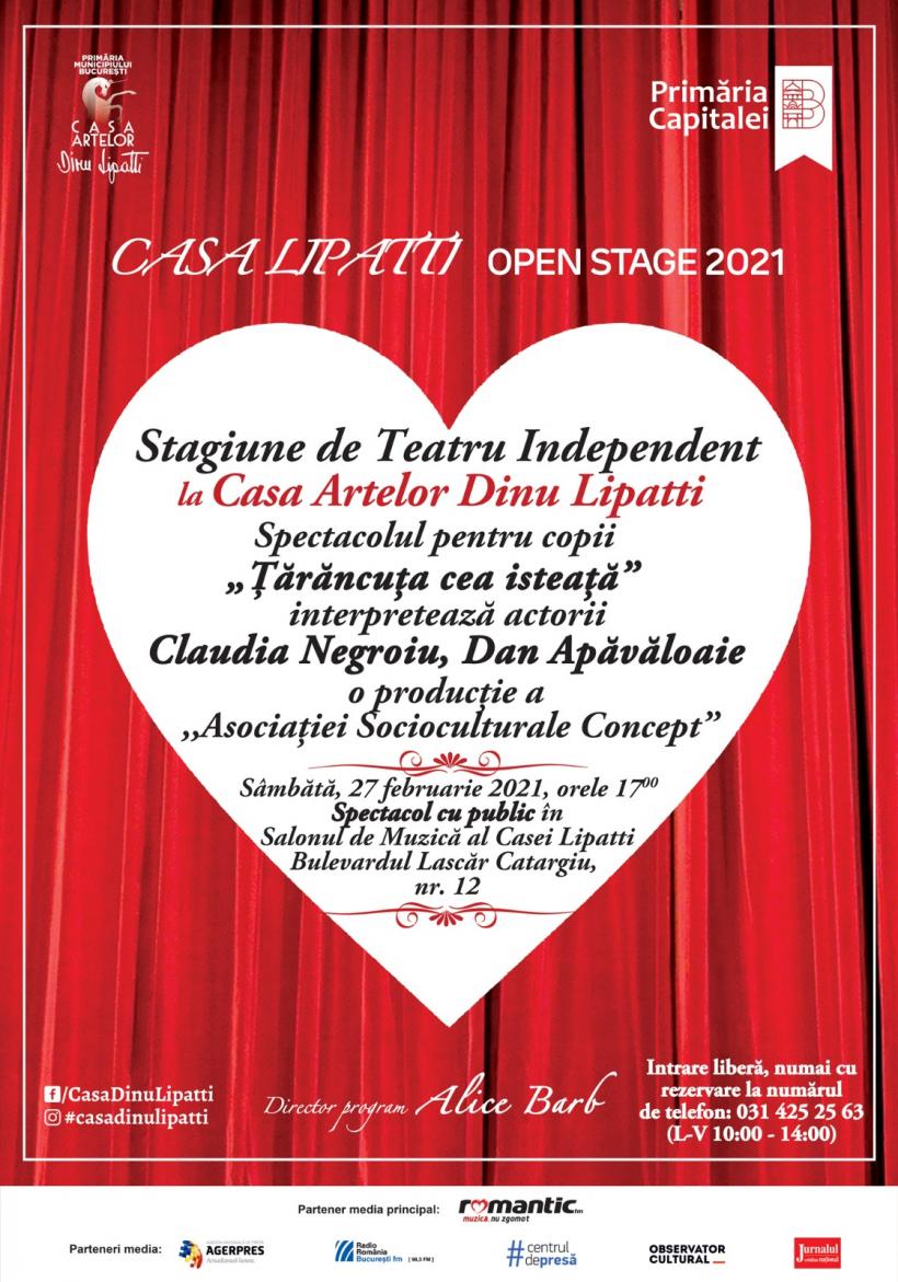 Sărbătorește Ziua Mondială a Teatrului la Casa Artelor Dinu Lipatti