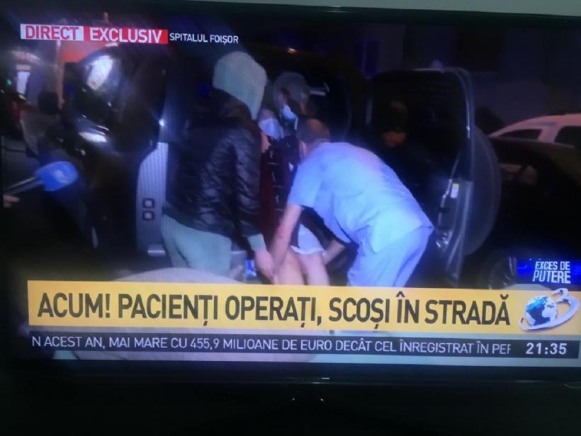 Spitalul de Ortopedie Foişor din București, evacuat! Zeci de pacienţi operaţi au fost scoși în stradă, fără preaviz