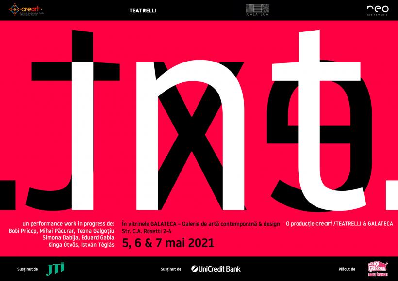 „INT. EXT.” - un spectacol-manifest despre condiția artistului în pandemie, LIVE în vitrinele Galateca