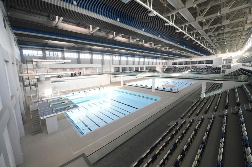 A fost inaugurat Complexul olimpic de natație de la Otopeni